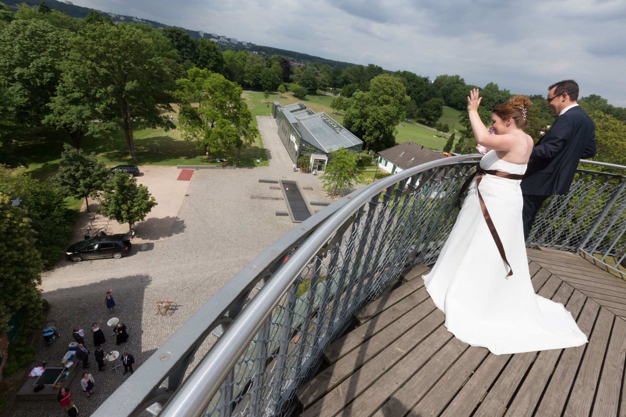 Hochzeit von Jennifer und David